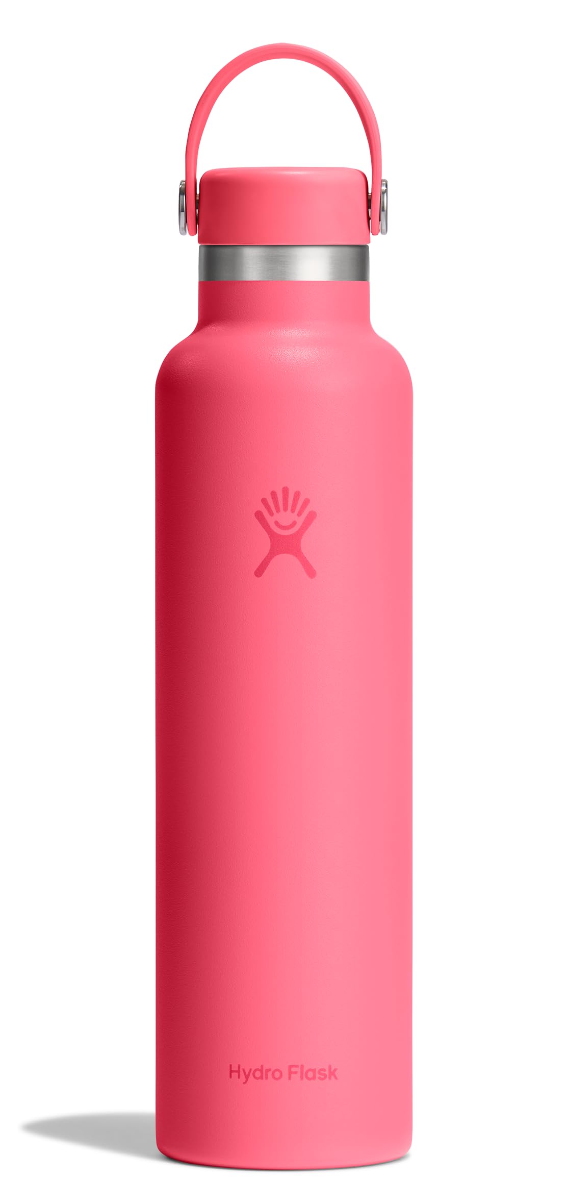 Hydro Flask Water Bottle - Insulated Stainless Steel - Non Spill, Leakproof in 24 Oz Popstar Pink