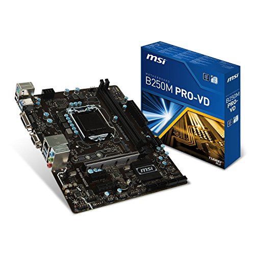 MSI B250M PRO-VD LGA 1151 Intel B250 SATA 6Gb / s