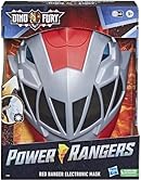 Power Rangers Dino Fury Red Ranger Electronic Mask Roleplay Toy for Costume and Dress Up Inspired by The TV Show Ages 5 and Up