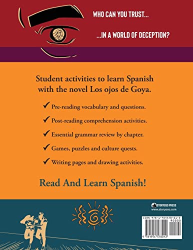 Los ojos de Goya Spanish Workbook: Student Activities for the Spanish Novel Los ojos de Goya (Spanish Edition) - Image 2