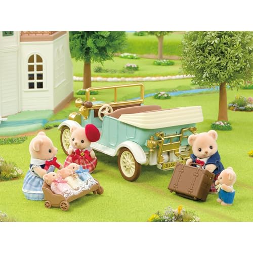 SYLVANIAN FAMILIES - La Voiture Classique - Plongez dans l'univers des Figurines Miniatures - Jouet Enfant 3 Ans et + | 5868
