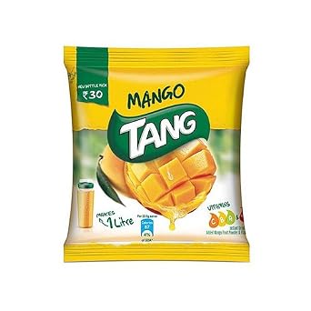 Tang Instant Drink Mix, Mango Flavor, 100 grams 3.5 oz Pouch - India