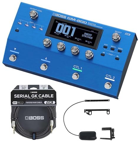 BOSS/GM-800 Guitar Synthesizer + GK-5sbNAbv + BGK-30 GKP[u M^[ VZ {X GM800 GK