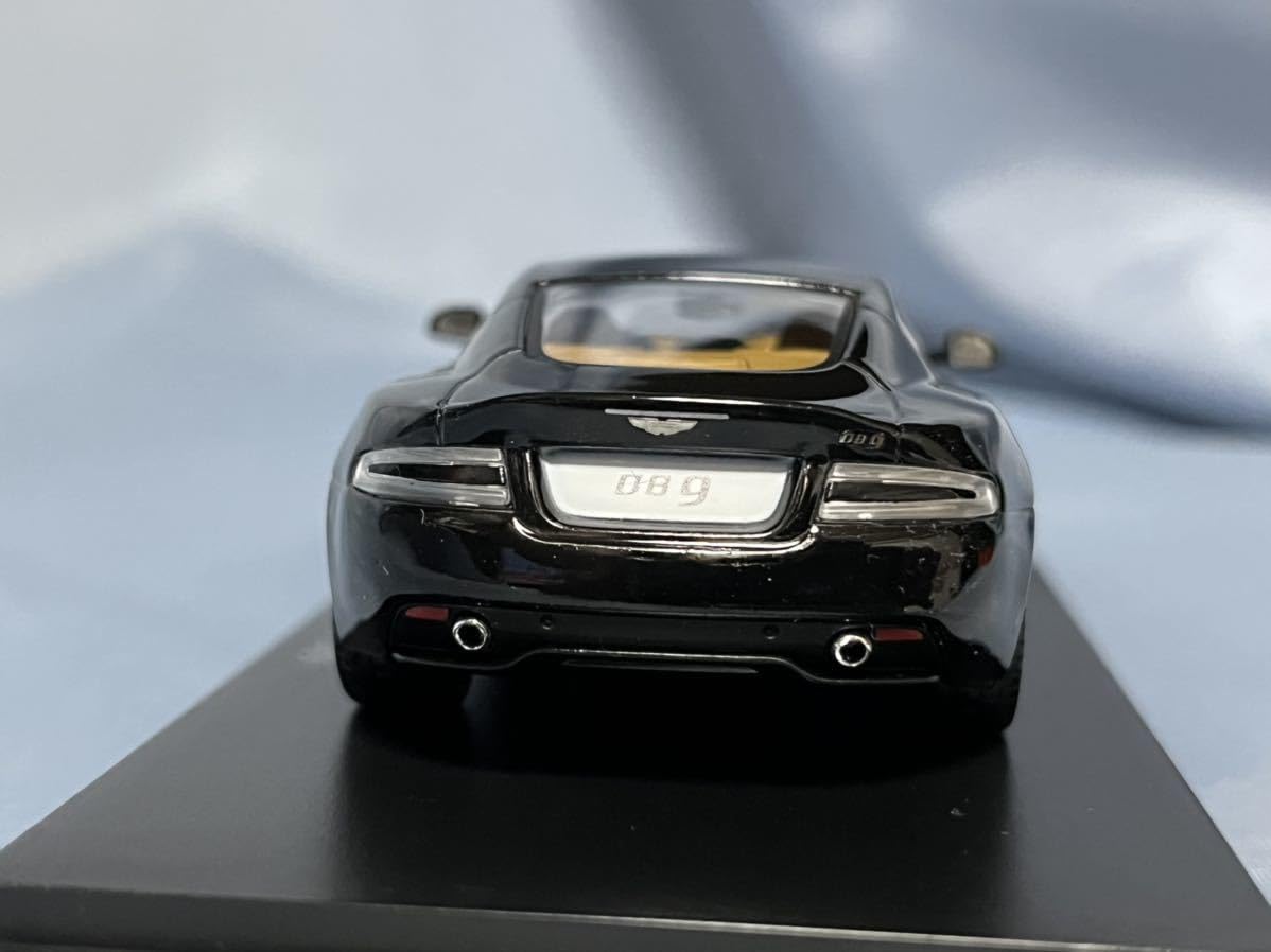 Amazon | 京商製アストン マーチン DB9 黒 1/43 | ミニカー・ダイ