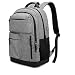 Produktbild Baulanna wasserdichte Laptop Rucksack Herren Damen mit USB-Ladeanschluss Jungen Schulrucksack Business Daypack Reiserucksack für College Schule Arbeit Camping (Gray)