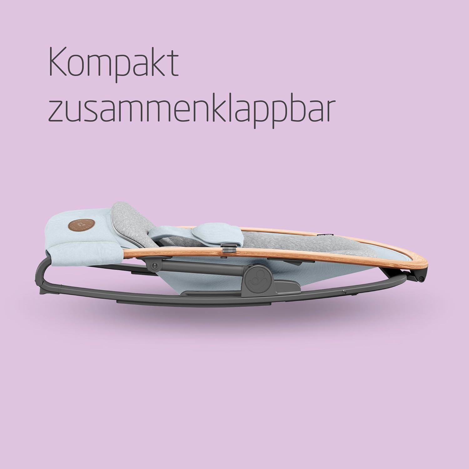 Maxi-Cosi Kori 2-in-1 Babywippe 0-6 Monate bis 9 kg Baby Bouncer Essential Grey