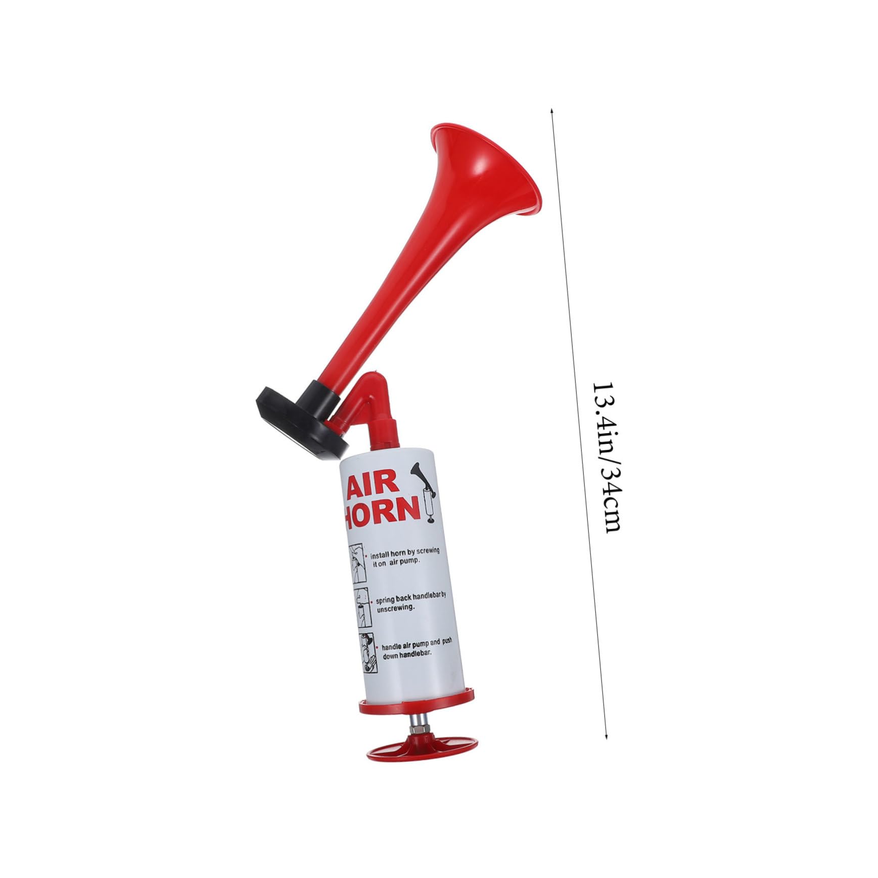 OSOLADY Handheld Cheer Air Horn Portable Pushing Air Horn for Festivals Sports Events and Celebrations for Parties Weddings and Concerts Loud Attention Grabbing Sound
