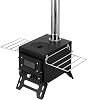 MADFOX WOODLANDER FOLDING CAMPING STOVE SMALL SIZE BLACK [Energy Grade A]