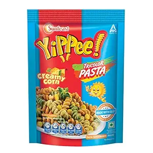 Tricolor Instant Pasta, Creamy Corn, 65g