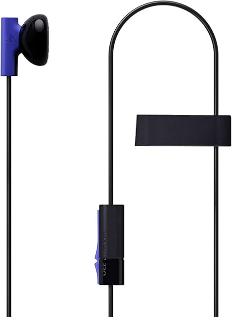 Official Sony Playstation 4 (PS4) Mono Chat Earbud with Mic (BULK PACKAGING)