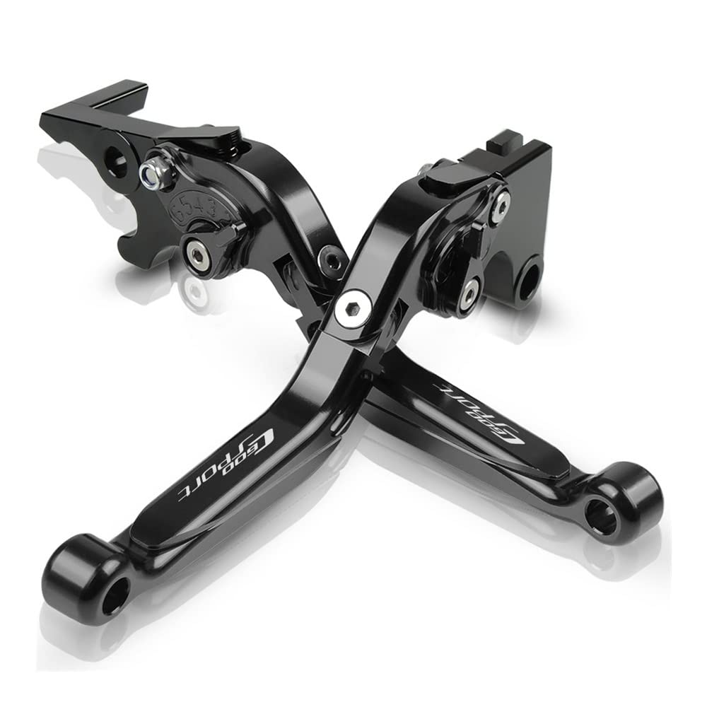 Levier de frein C600 SPORT en aluminium CNC taillé dans la masse noir