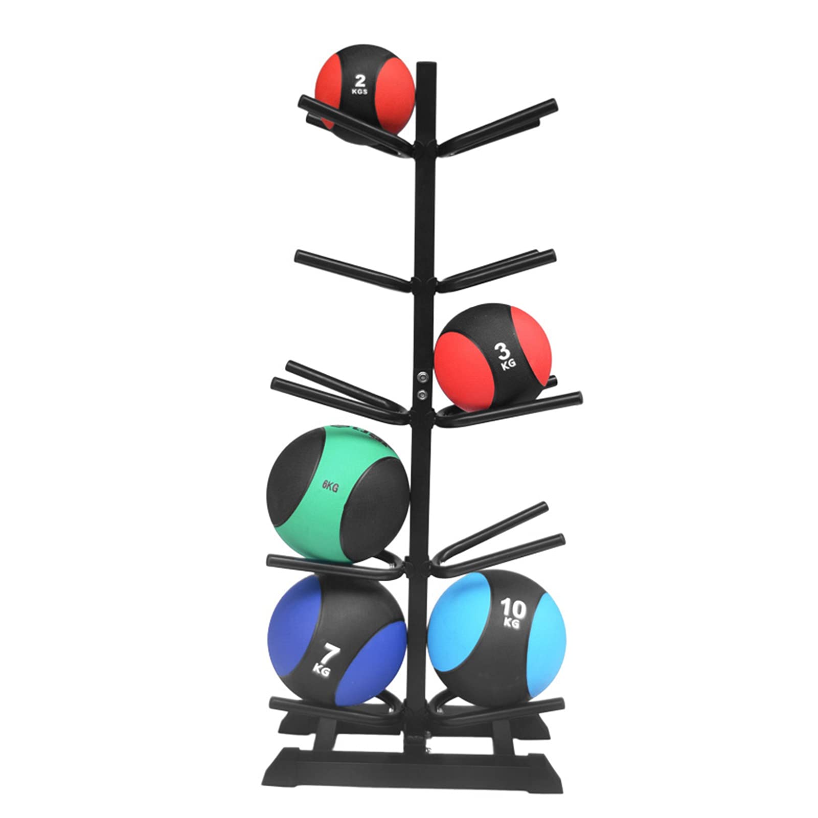 Buy YXX Black Medicine Ball Tree Rack for Home Gym & Workout Room