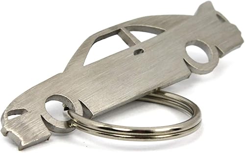 Miniatura 2 de Llavero de silueta compatible con llavero Skyline GT-R R33, Acero inoxidable