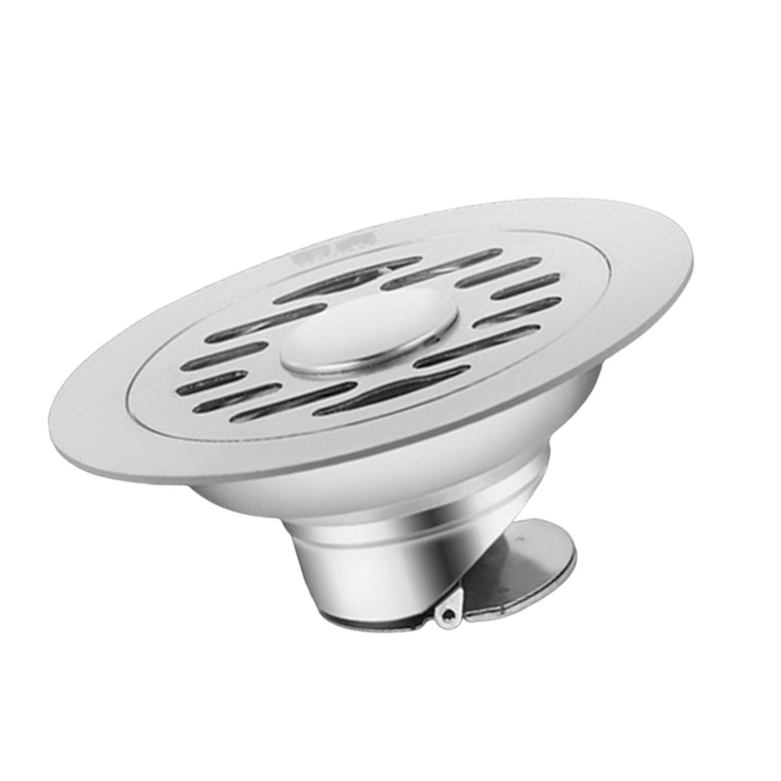 Hdoytxxm G Round Shower Floor Drain Stainless Steels Round Floor Strainer Antiodor Drainer Shower Strainer Cover Resistant