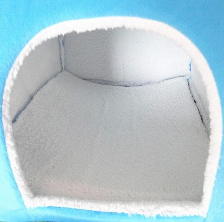 KOMUNJ Small Animal Winter House, Multifunctional Warm Bed, Winter Cosy Small Animal Beds, for Dwarf Rabbits Chinchilla - Image 4
