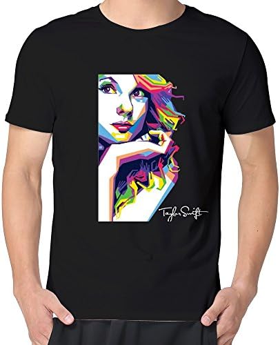 Albums Music Singer Taylor Swift T Shirts Black For Men