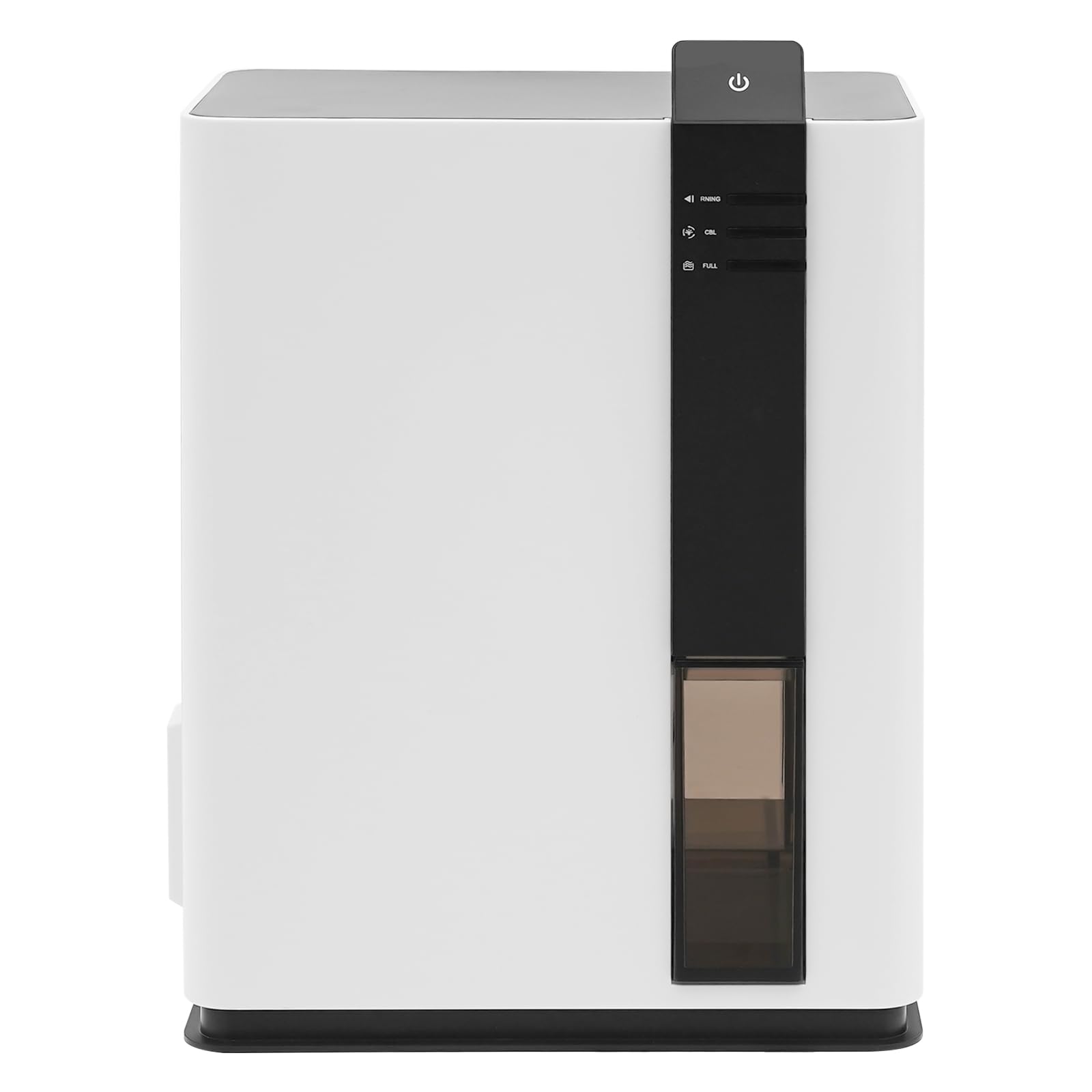 Deumidificatore elettrico compatto 3L bianco silenzioso deumidificatore elettrico con spegnimento automatico, deumidificatore elettrico per casa, camera da letto, cantina, ufficio, base