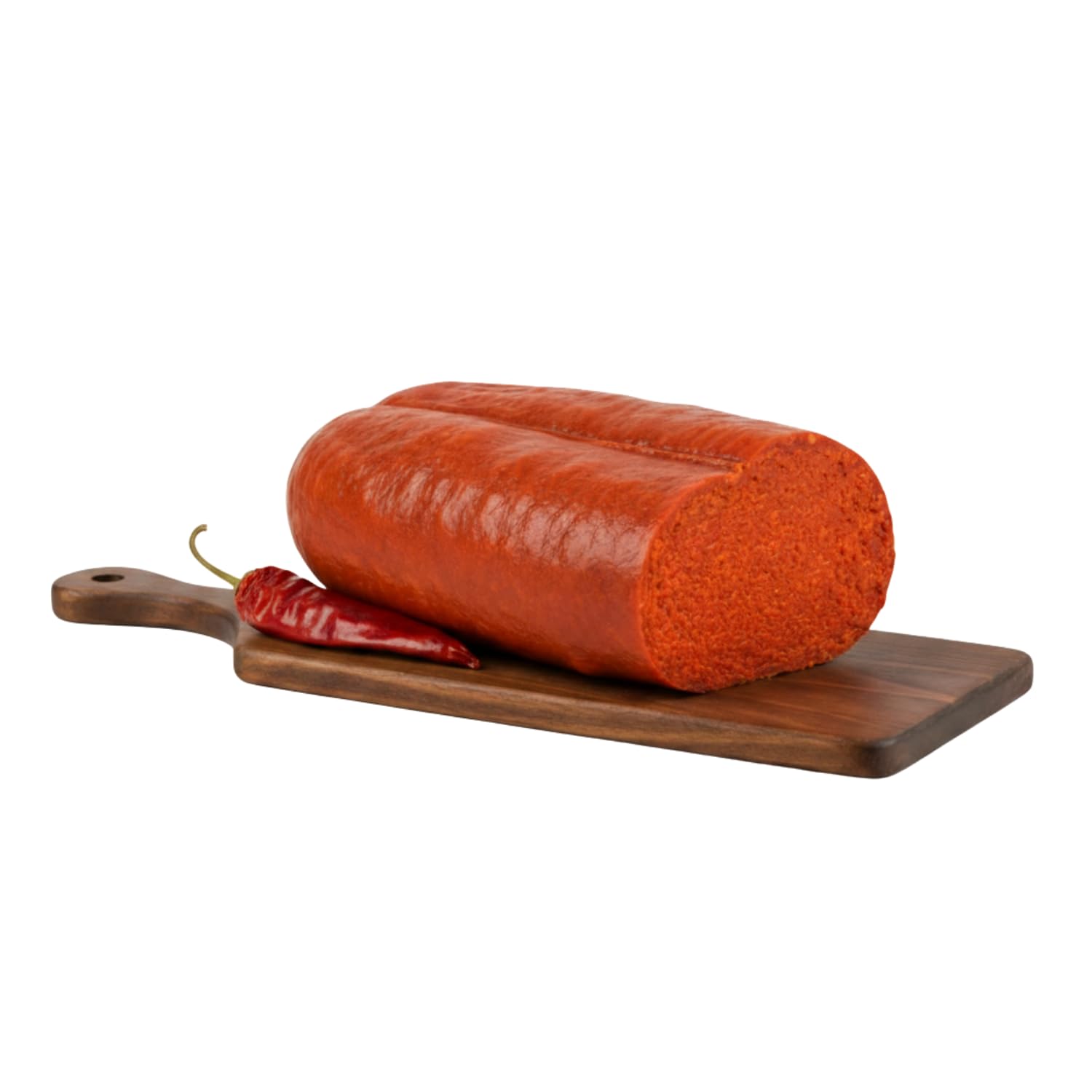 Valle del Crati Nduja Calabraise de Spilinga 1 KG | Nduja produite en Calabre | Nduja épicé salami calabrais à tartiner | Nduja artisanale | 2 pièces (1000 gr)