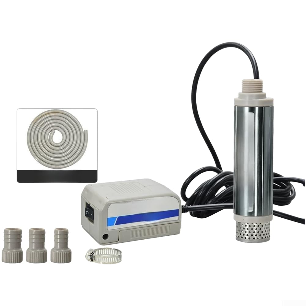 Bomba de aceite eléctrica de 21 V, aluminio, 3,8 cm, flujo rápido (50