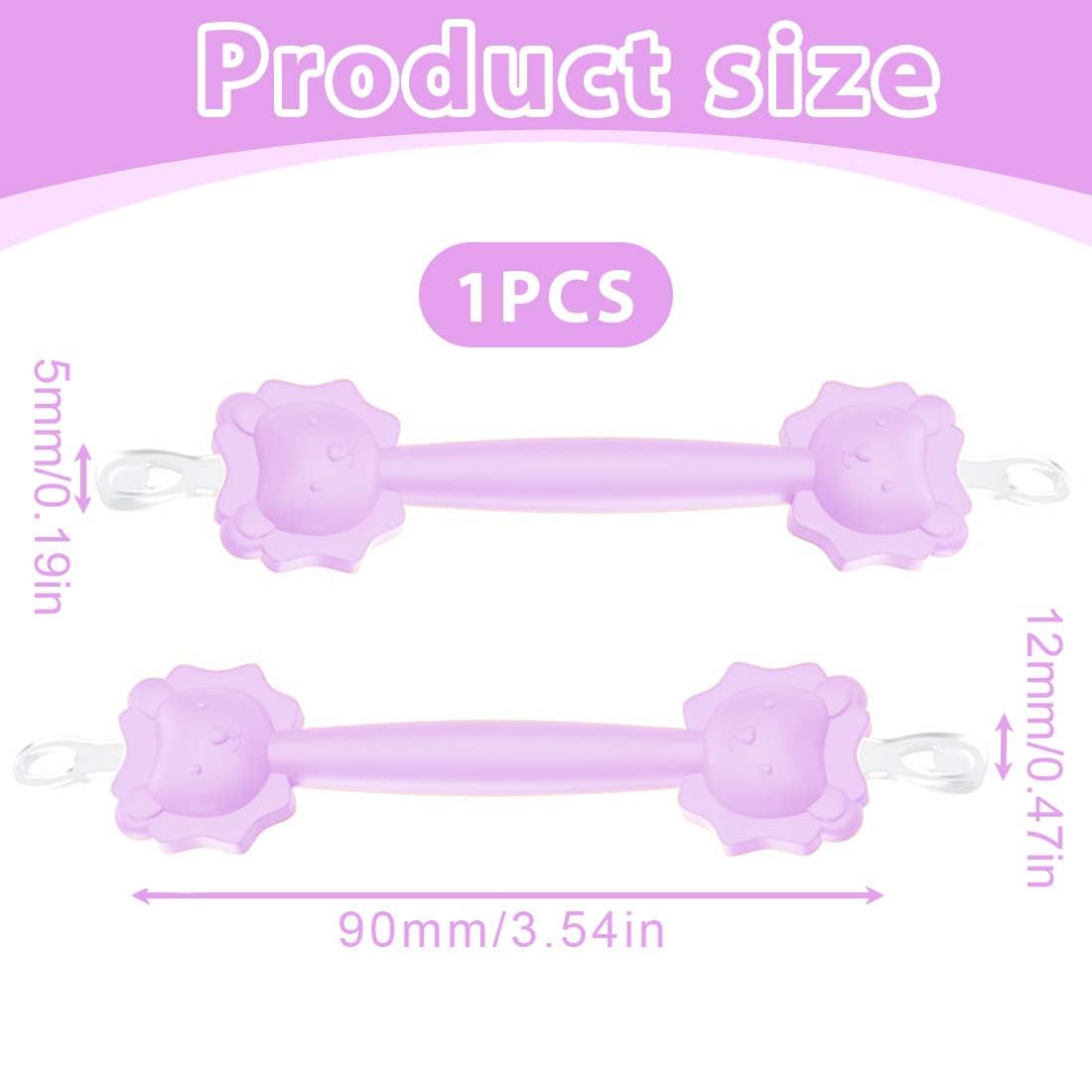 GXGM 1 pinces de nettoyage nasales pour bébé Gadget cure nez bebe pour bébés et tout-Pour enlever le cérumen，pourpre