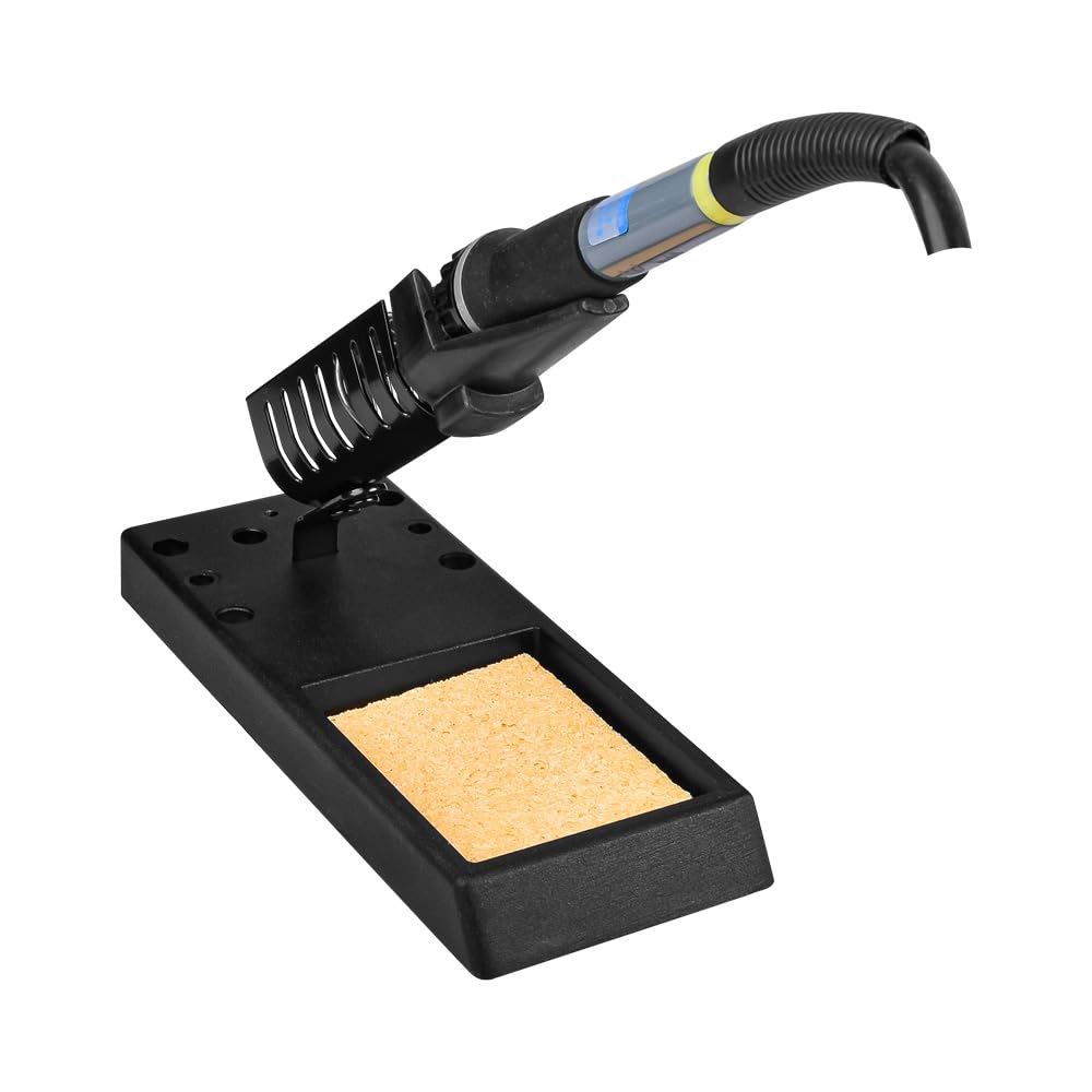Stazione Saldante Dissaldante ANFEL AN-987 con Pistola Ceramica 90W Succhia Aspira Stagno Pompa Aria Interna + Stilo Ceramica per Saldatura 60W Temperatura Controllata 160-480° Salda e Dissalda