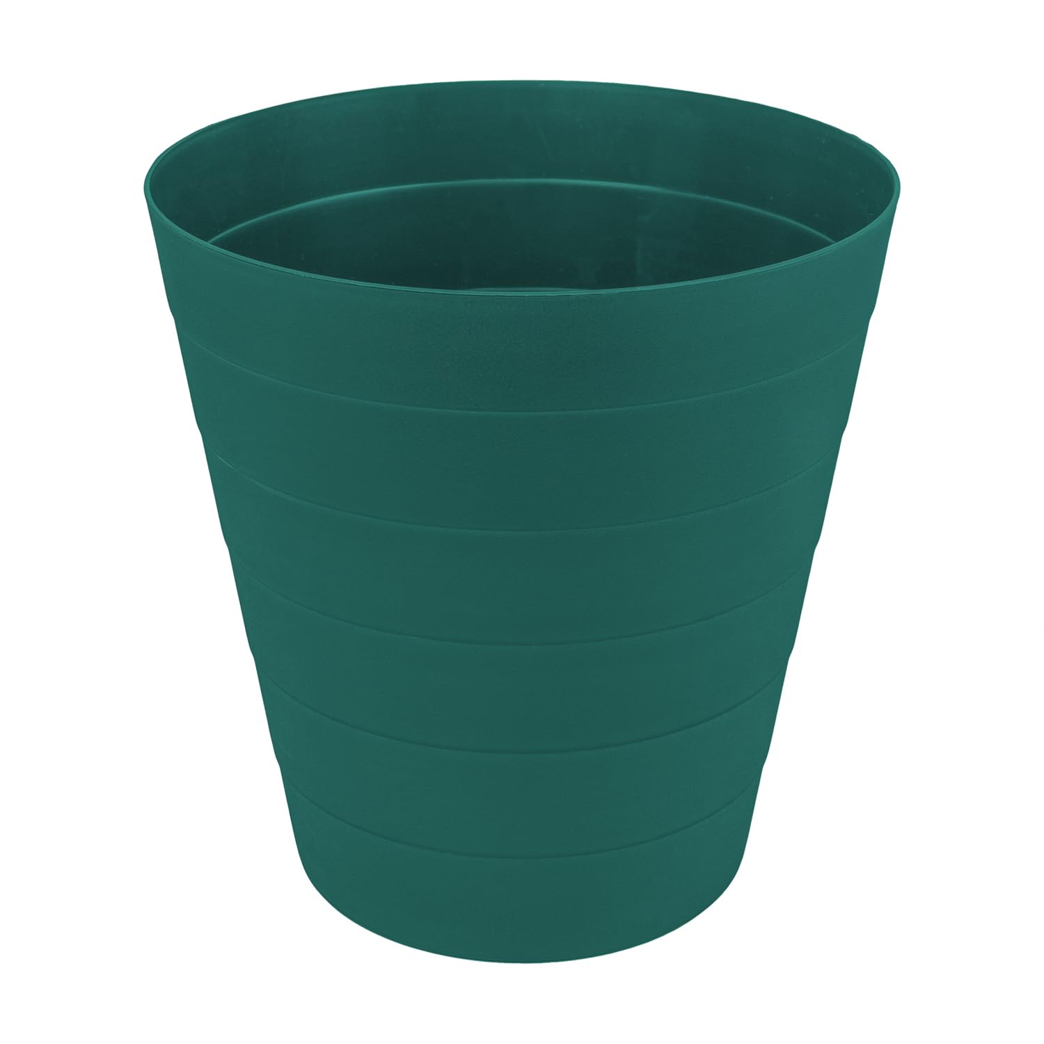 JVL Revo Round Waste Bin 6.6L Bathroom Bedroom Office Teal