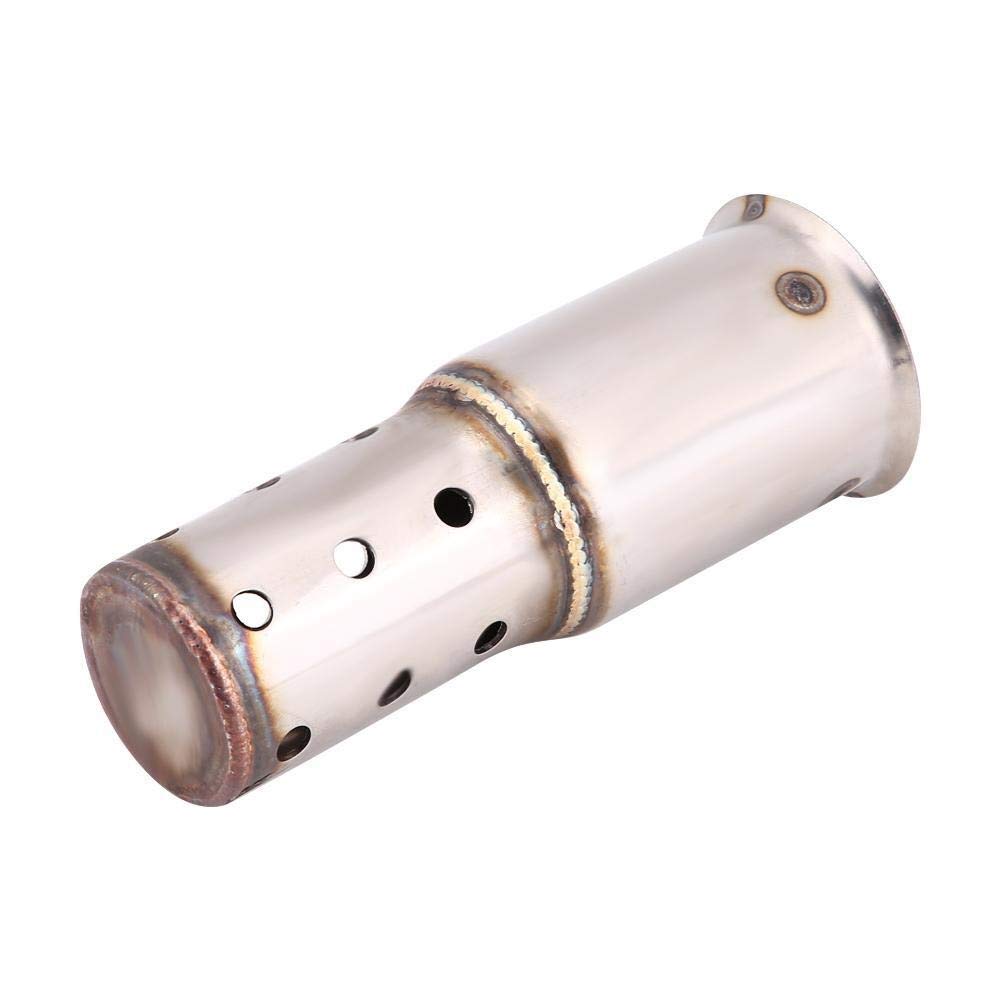Broco DB Killer Scarico Moto, Inserto Silenziatore Riduttore Rumore 51mm Acciaio Inox Universale Rimovibile per Scarichi