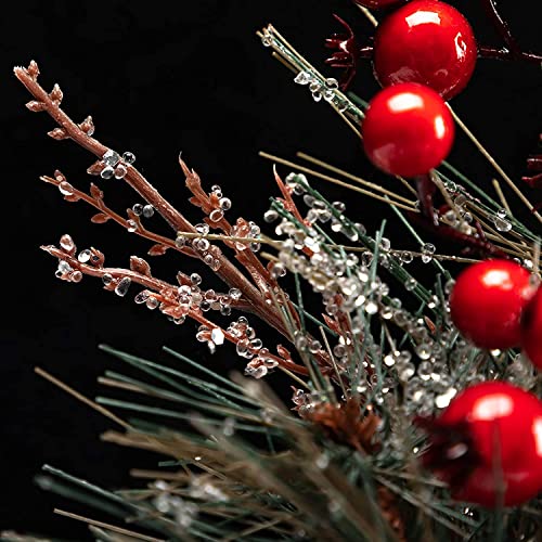LOHASBEE-Mini-Christmas-Tree-2PACKS-10-Inch-Small-Table-Top-Portable-Christmas-Tree-with-Red-Berries-for-Kid-Gift-Office-Tabletop-and-Room-Desktop-Holiday-Party-Decorations LOHASBEE Mini Christmas Tree 2PACKS 10 Inch Small Table Top Portable Christmas Tree with Red Berries for Kid Gift Office Tabletop and Room Desktop Holiday Party Decorations