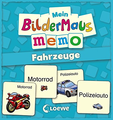 Preisvergleich Produktbild Mein Bildermaus-Memo - Fahrzeuge (Kinderspiel)