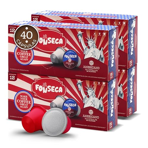 FONSECA Cápsulas Café Compatibles con Nespresso, Café 100%