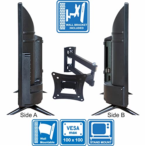 Unispectra-HD-LED-240v-12v-TV-Freeview-and-SAT-Tuner-USB-Media-Player-HDMI-12V-TVs-for-Motorhomes-Campervan-Caravan-TV-Camping-Truck-Boat-Kitchen-Bedroom-19-TVBracket - Izzgadgets.com