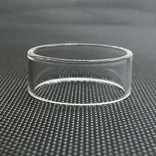 Denghui-ec, Tubo de Vidrio Pyrex de Repuesto de Color Transparente for Vaporesso Cascade Baby SE Atomizer/Cascade One Plus SE Kit, Sin Tabaco ni nicotina