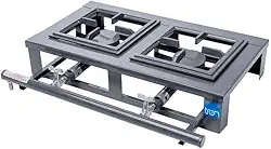 Fogao Industrial N; E 2 Bocas 2qs 20 X 20 Grafite Tron Fogao Industrial N.e 2 Bocas 2qs 20 X 20 Grafite Grafite