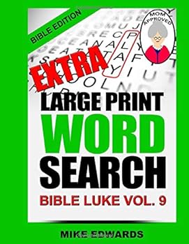 Extra Large Print Word Search Bible Luke Vol. 9