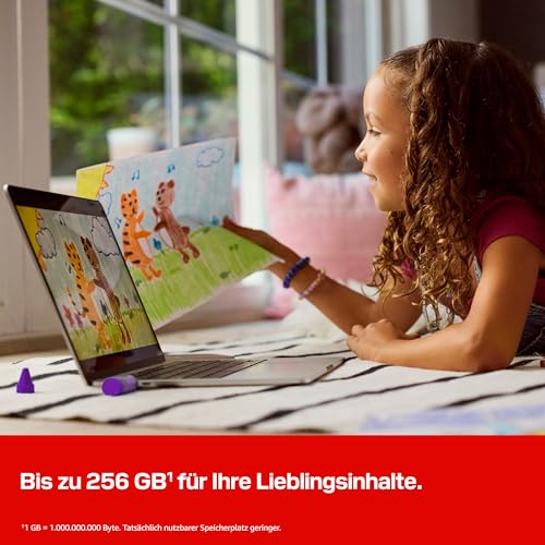 SANDISK Crayola USB-C Flash-Laufwerk 64 GB (bis zu 300MB/s lesen, USB 3.2 Gen 1, SANDISK app, für Smartphones… – Ansicht 2