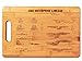 Star Trek USS Enterprise Legacy- Large Bamboo Cutting Board, Wooden Cutting Boards for Kitchen, Wood Cutting Board, Butcher Block, Chopping Board, Wood Chopping Board