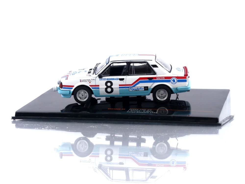 IXO Skoda 130L #8 Krecek Rallye Bohême 1988 1/43 RAC408A.22 IXO Skoda 130L #8 Krecek Rallye Bohême 1988 1/43 RAC408A.22
