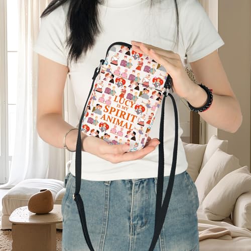 WZMPA Funny Ethel & Lucy Fans Crossbody Bag Lucy Fans Gift Lucy Is My Spirit Animal Sling Bag Lucy Merchandise4