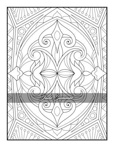 100 Amazing Patterns: An Adult Coloring Book with Fun, Easy, and Relaxing Coloring Pages - Image 21