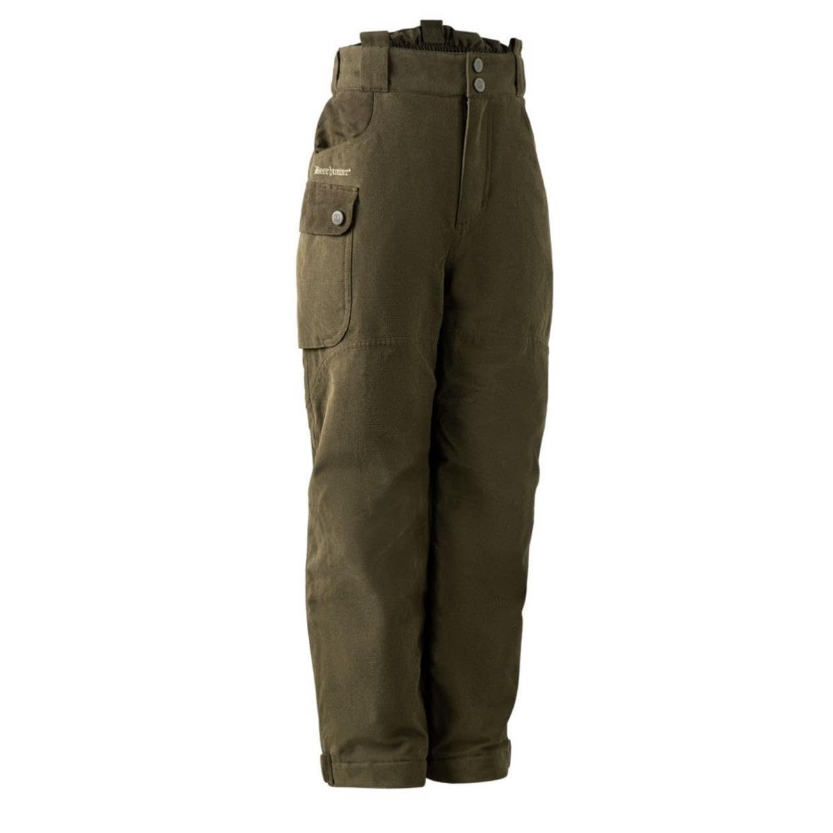 Deerhunter Men's Brown Youth Eagle Winter Trousers Tarmac Green 164/13-14 Yrs - Hunting Trousers Waterproof Durable For