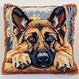 Chaque kit de crochets pour coussin est livré avec tout ce dont vous avez besoin, y compris une toile en maille, des tableaux faciles à suivre, des cartes de couleurs, du fil prédécoupé et un crochet pour que vous puissiez commencer immédiatement.