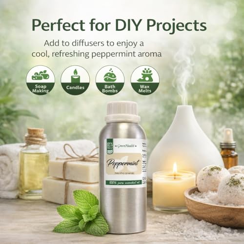 Aceite Esencial de Menta 237 ml Botella de Aluminio miniatura 5
