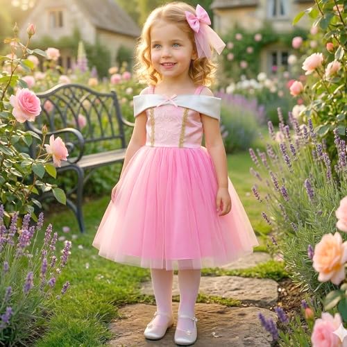 Disfraz completo princesa para niñas 2 a 6 años miniatura 3