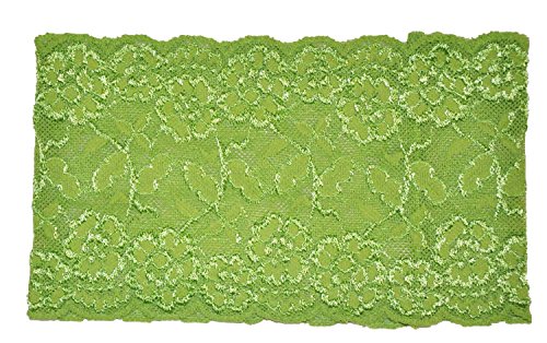 Zaffron Women's Lace Under Hijab Headband Light Green