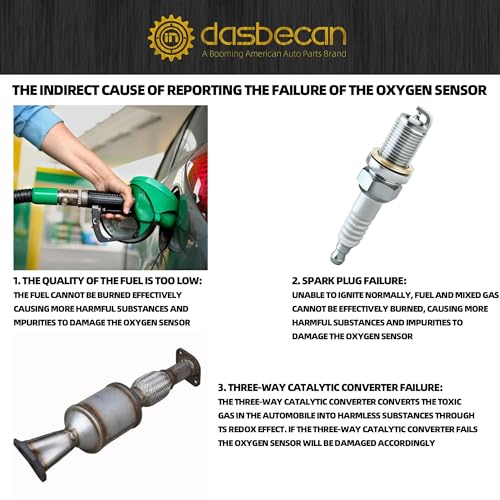 Sensor de Oxígeno Dasbecan 234-9038 Compatible Nissan miniatura 6