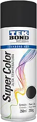 Tinta Spray Preto Alta Temperatura 350ml 250g Tekbond