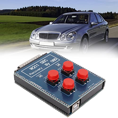 EVGATSAUTO ABS SBC Reset Tool for W211 E-Class R230 SL-Class, Brake Pressure Activation & Code C249F Repair (Blue)