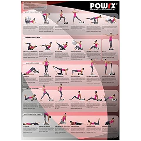Whole Body Vibration Training Chart for Portable Vibration Fitness Machines plus Free Personal Training Plan Cover