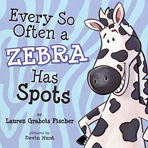 Image of Every So Often A Zebra Has Spots