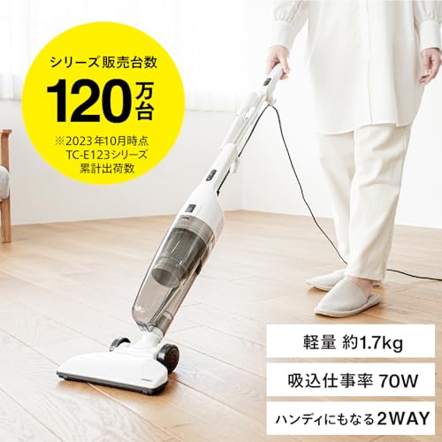 Stick-Type Cyclone Vacuum Cleaner Skeleton Black TC-E123SBK 9 Product Image